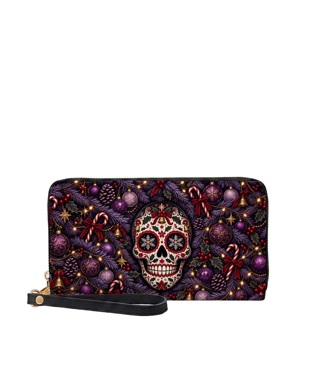 Violet Yule Long Zip Wallet