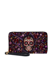 Violet Yule Long Zip Wallet