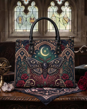 LunaMoth Leather Handbag