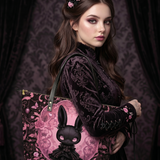 Dark Lolita Leather Tote Bag