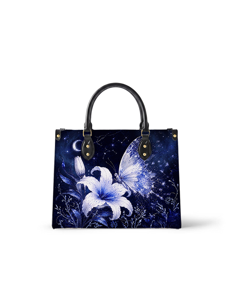 Nyctiris Leather Handbag