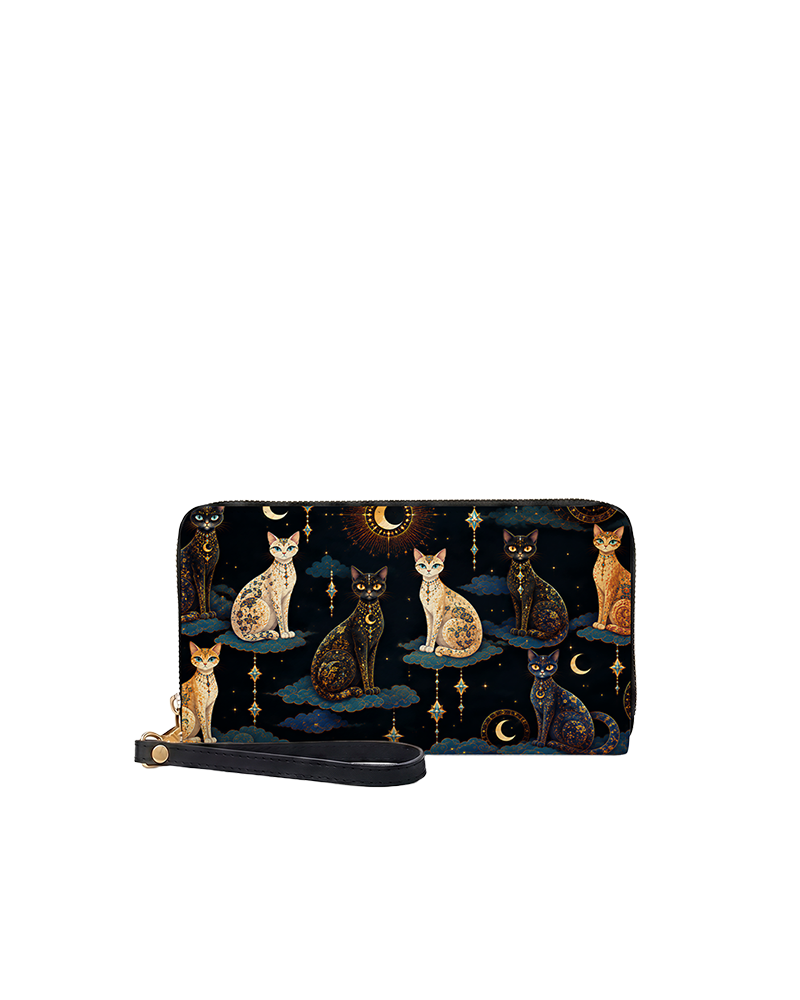Starlight Guide Long Zip Wallet