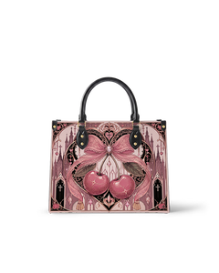 Cherry Covenant Leather Handbag