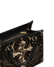 Moonlit Relic Leather Handbag