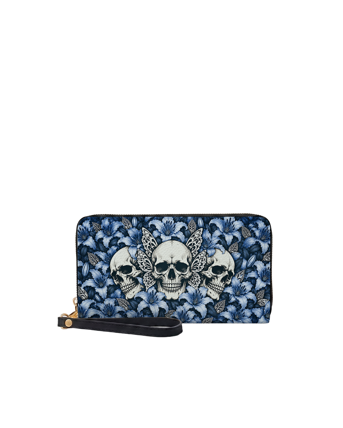 Lunar Hush Long Zip Wallet