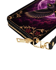Raven Selenity Long Zip Wallet