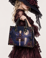 MoonDoll  Leather Handbag