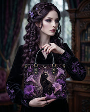 Datura Familiar Leather Handbag