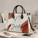 Just A Girl Leather Handbag