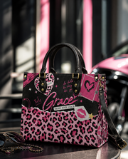 Pink Sugar Leather Handbag