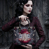 Forbidden Apple Leather Handbag