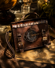 Chronos Gear Steampunk Satchel Bag