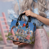SkyDream Leather Handbag