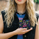 DIY "Paint-Your-Own" Rebel Bunny Bag (Paints Not Included) Mini Wallet