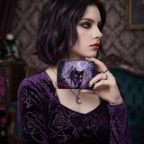 Violet Moon Feline Mini Wallet