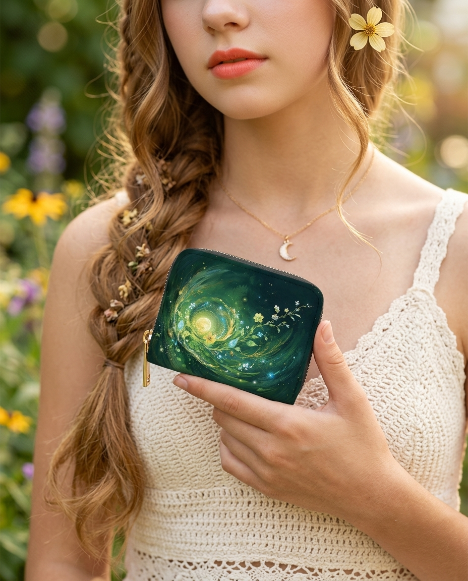 Moonwood Swirl Mini Wallet
