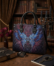 Oculus Moth Leather Handbag