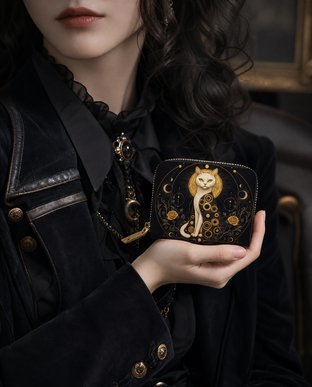 Moonphase Mini Wallet
