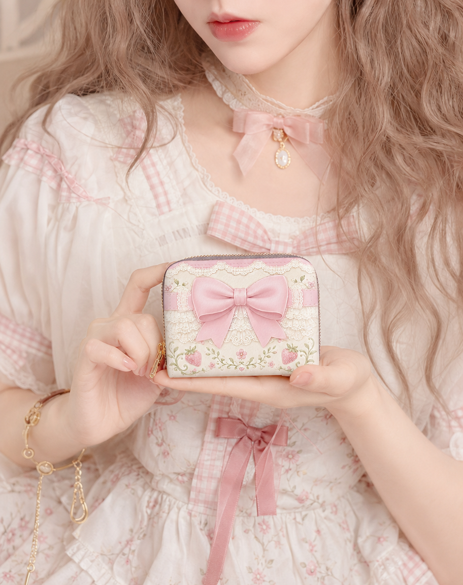 Sweet Berry Whisper Mini Wallet