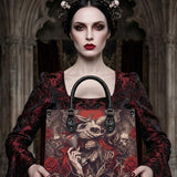 "Vampire Feast" Leather Handbag