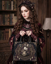 Rabbit Noir Leather Handbag