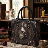 Rabbit Noir Leather Handbag