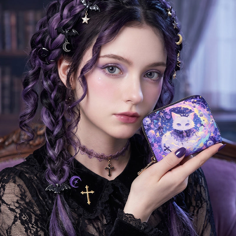 VioletPaw Mini Wallet