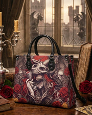 Vampire Feast Leather Handbag