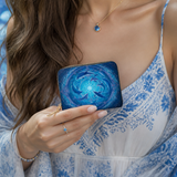 Circle Dolphin Tides(Clarity) Mini Wallet