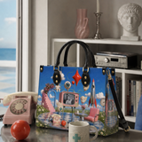 SkyDream Leather Handbag