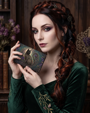TwilightVine Triple fold Wallet