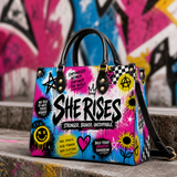 She Rises Leather Handbag
