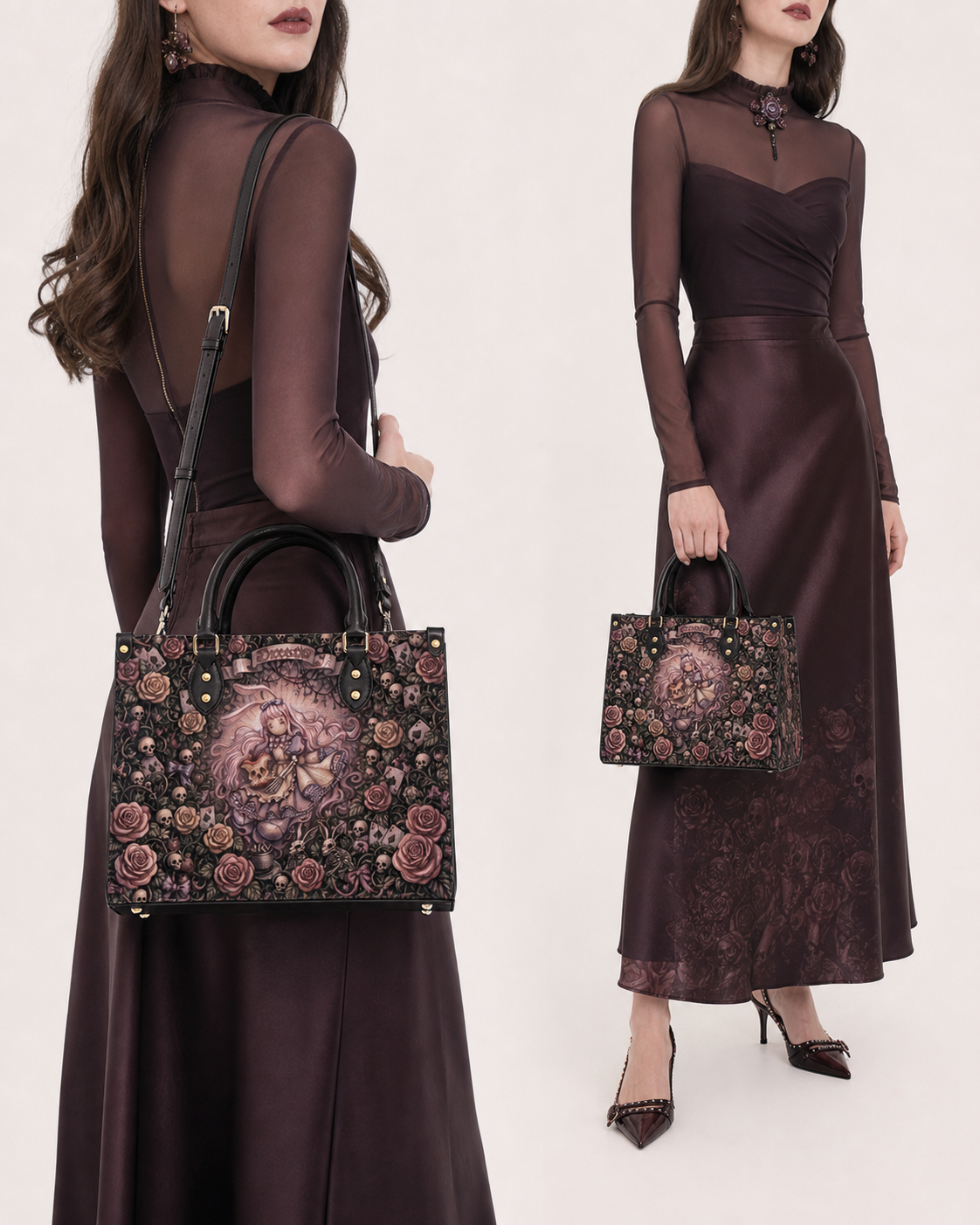 Sweet Nightmare Leather Handbag