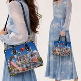 SkyDream Leather Handbag
