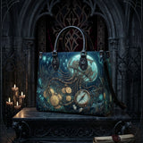 "Abyssal Wraith" Leather Handbag