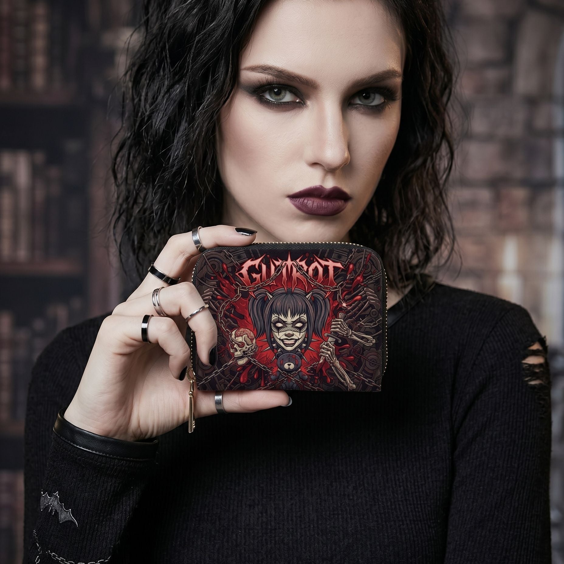 Vicious Puppet Mini Wallet