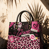 Pink Sugar Leather Handbag