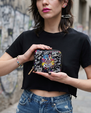 DIY Paint-Your-Own Rebel Bunny Bag (Paints Not Included) Mini Wallet