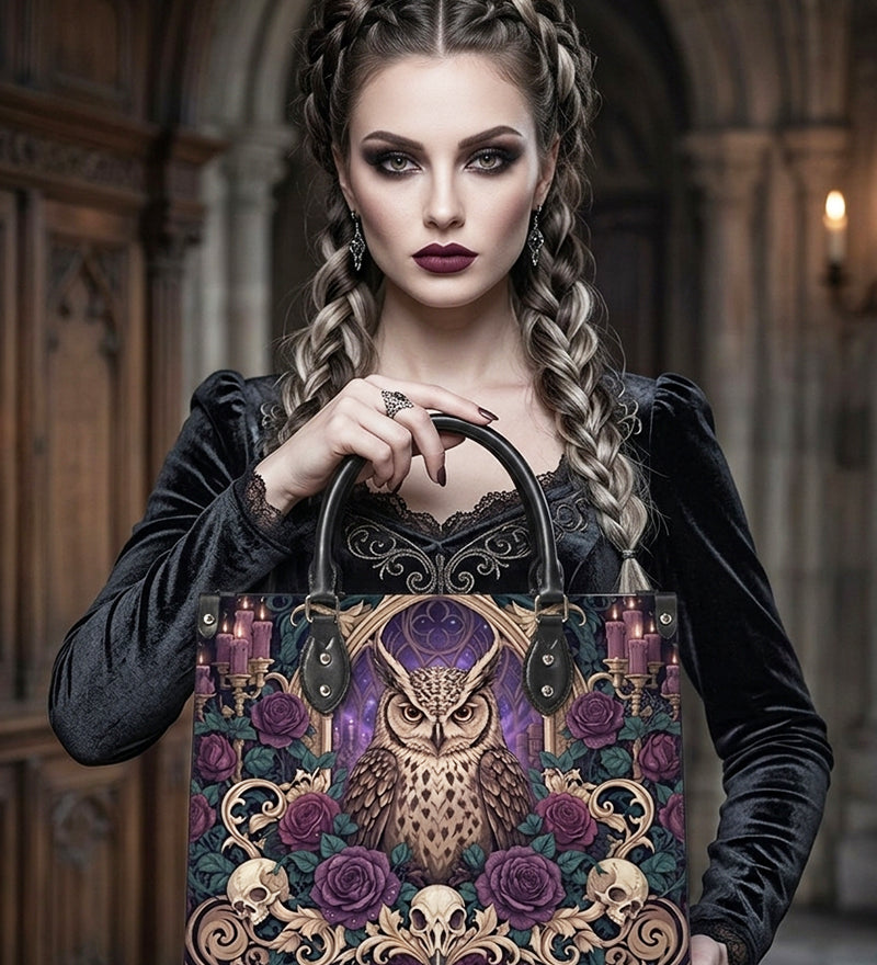 "Truth" Leather Handbag