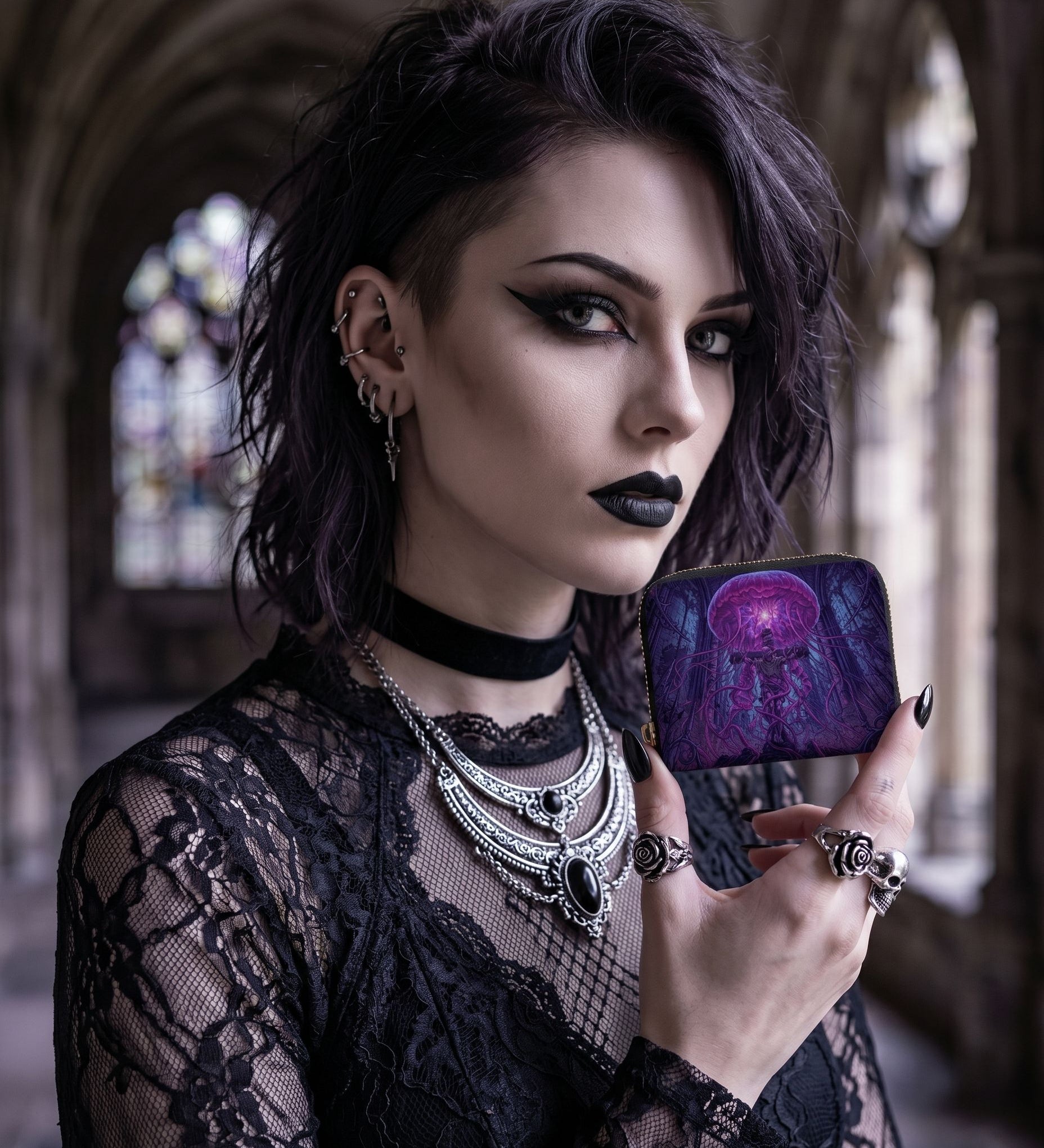 "Phantom Shackle" Mini Wallet