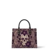 Through fragrance Leather Handbag
