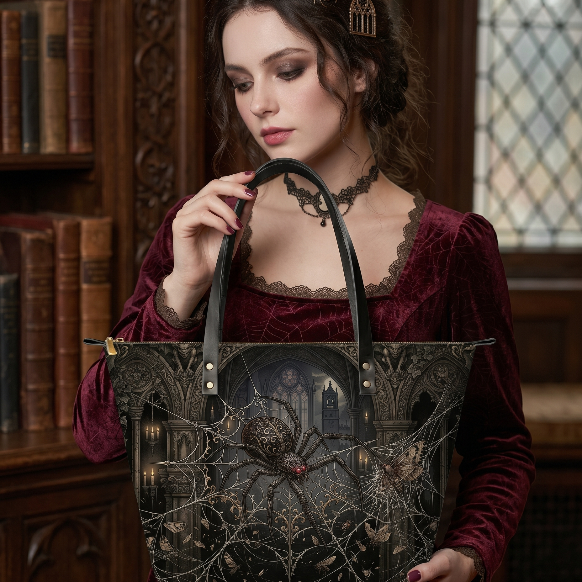 Banquet Leather Tote Bag