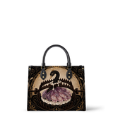 Trapisserie Leather Handbag