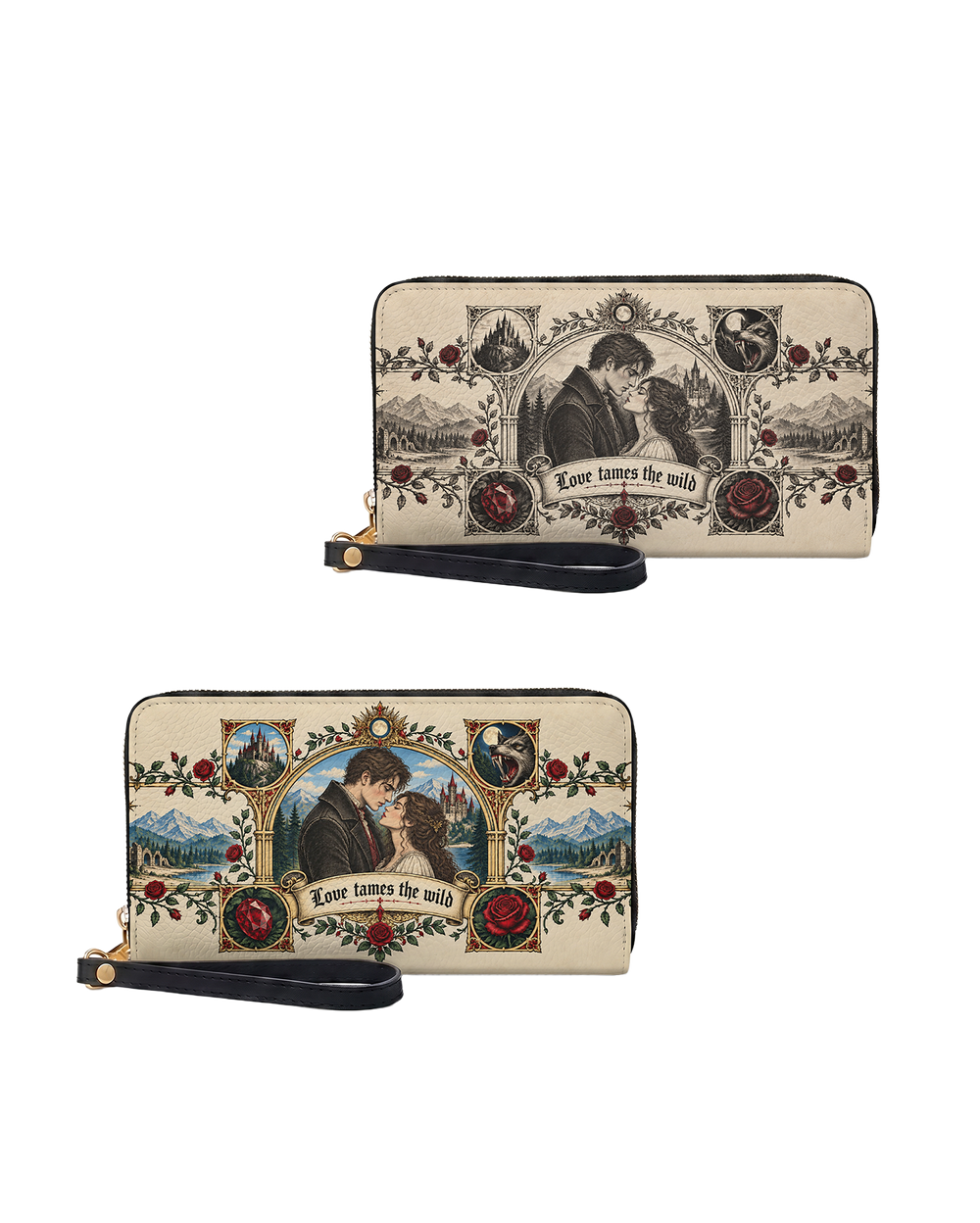Vesperthaw  Long Zip Wallet