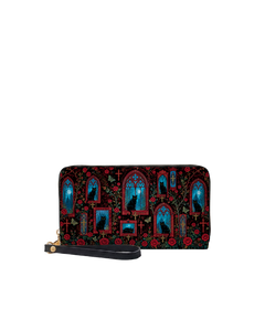 Vitrailnoir  Long Zip Wallet