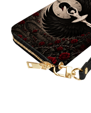 Rose Waltz Long Zip Wallet