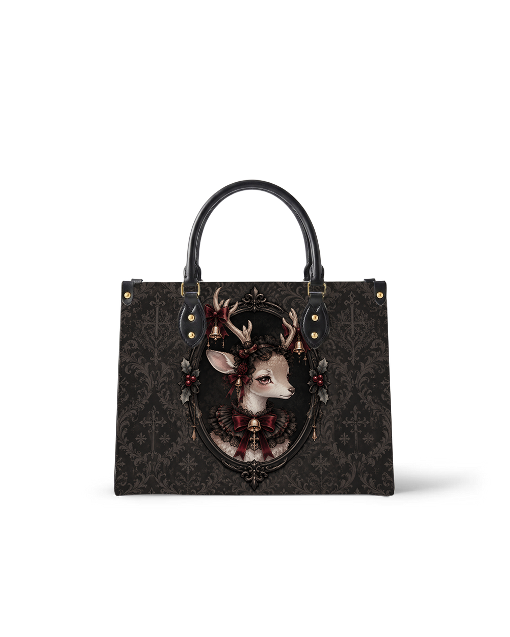 Fawn Requiem Leather Handbag