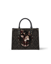 Fawn Requiem Leather Handbag