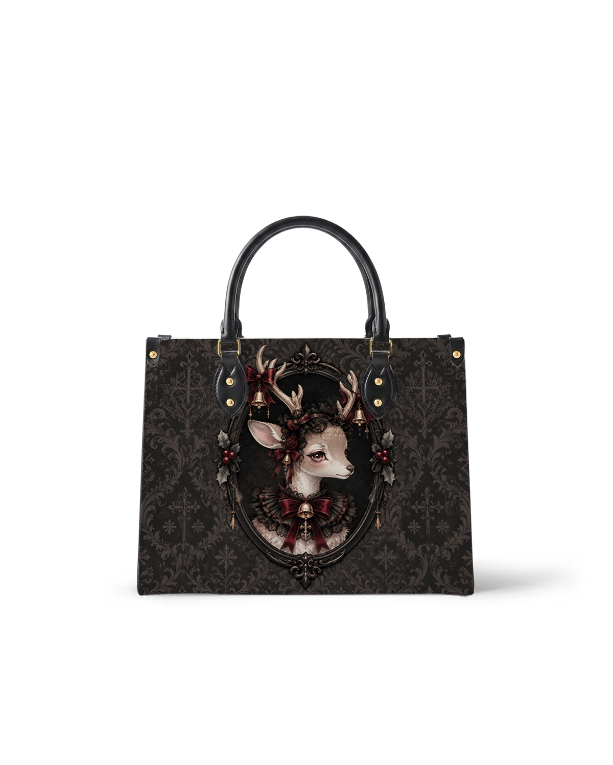 Fawn Requiem Leather Handbag