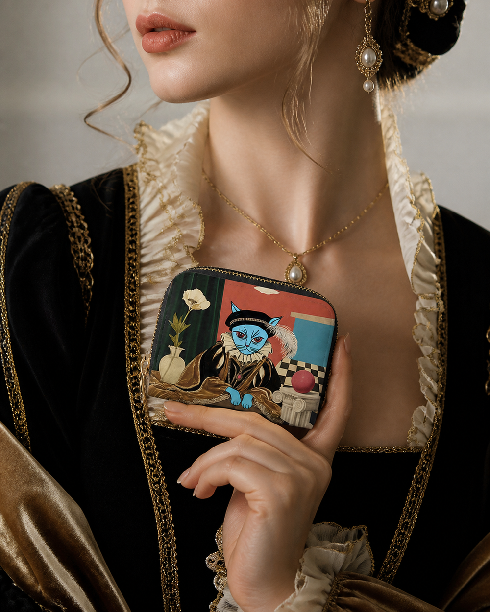 Noble Feline Mini Wallet